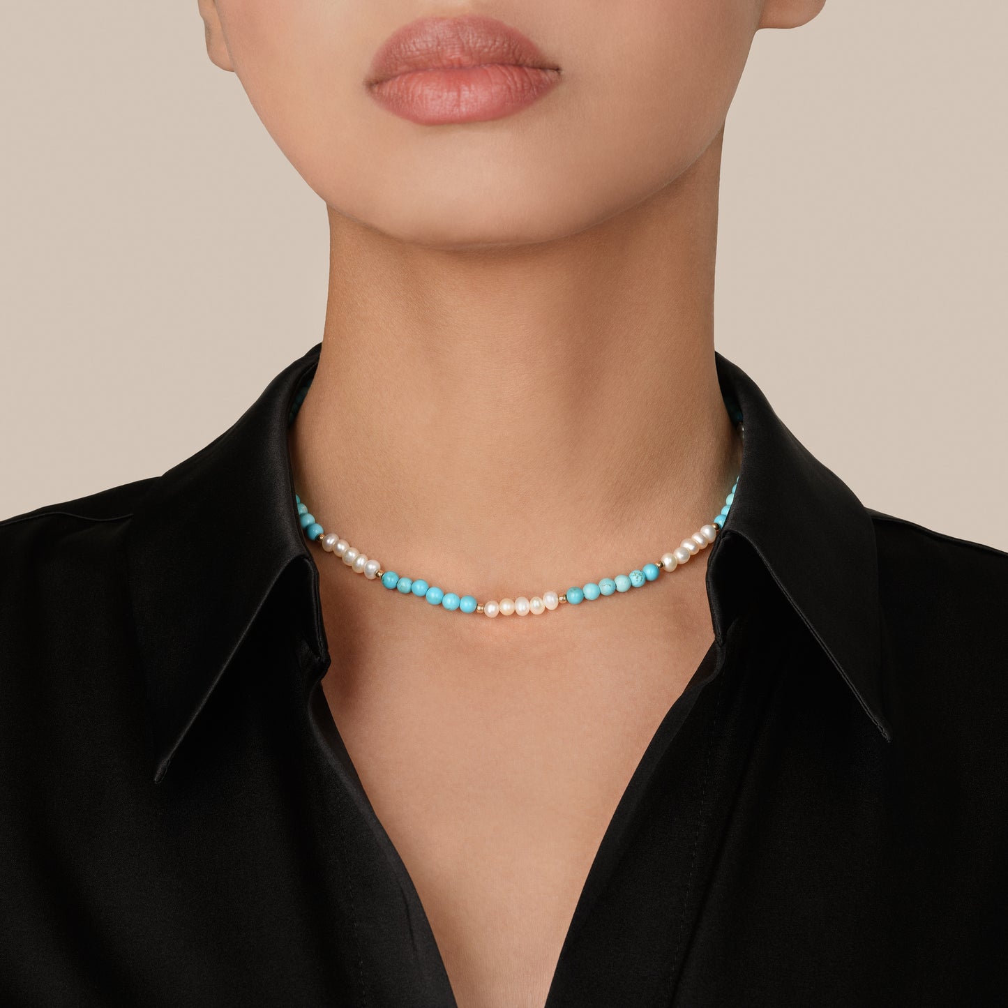 Pearl Delight with Turquoise, noorelle, jewellery, girls